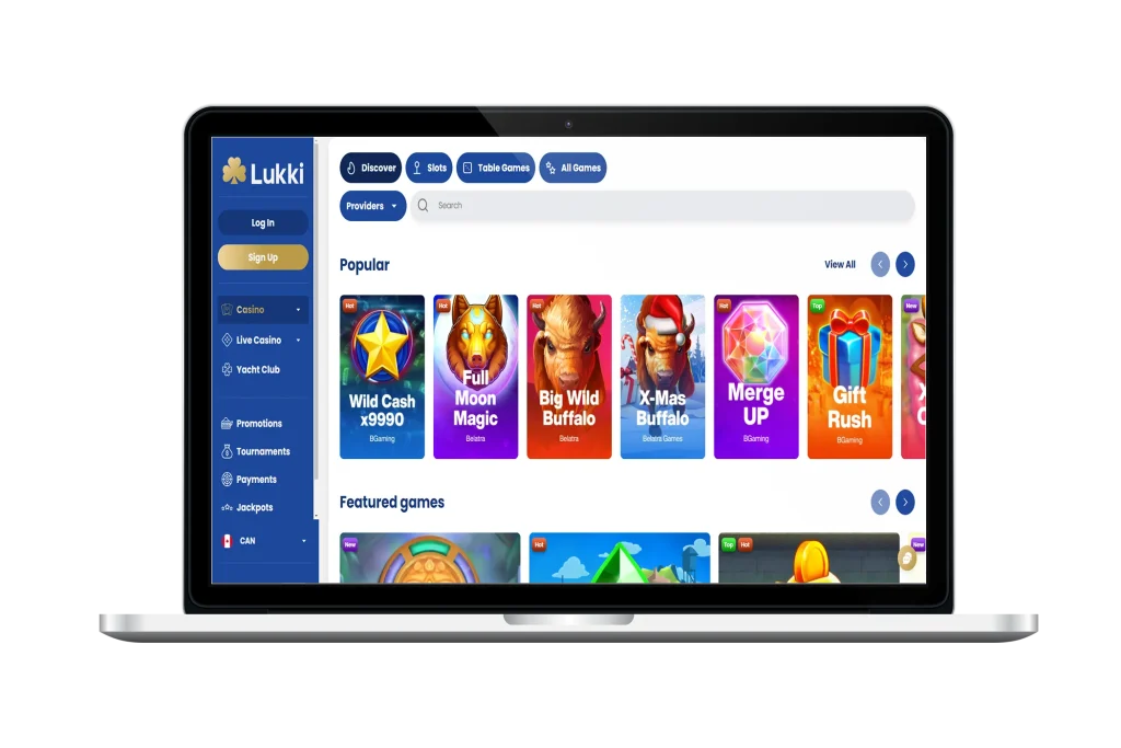 Lukki Casino official site