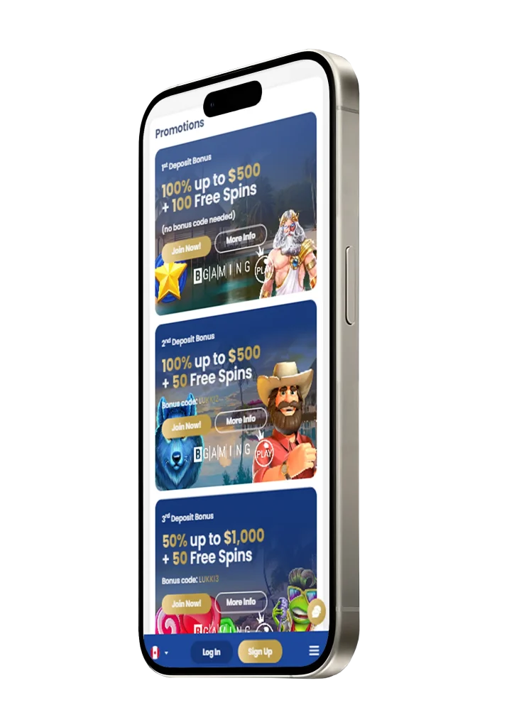 Lukki Casino Mobile App